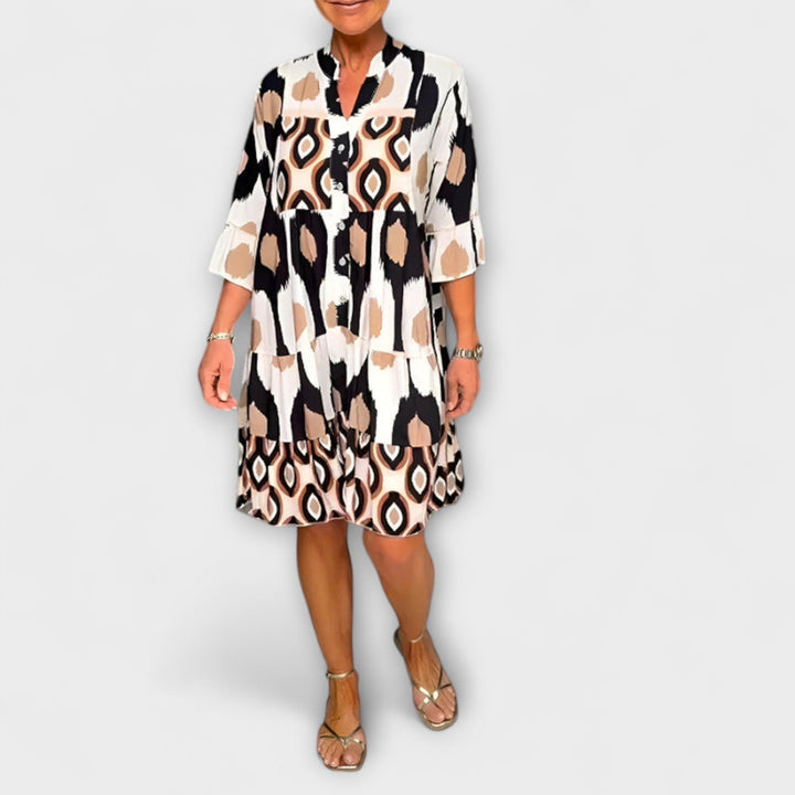 Lavira - Chic Midi Šaty