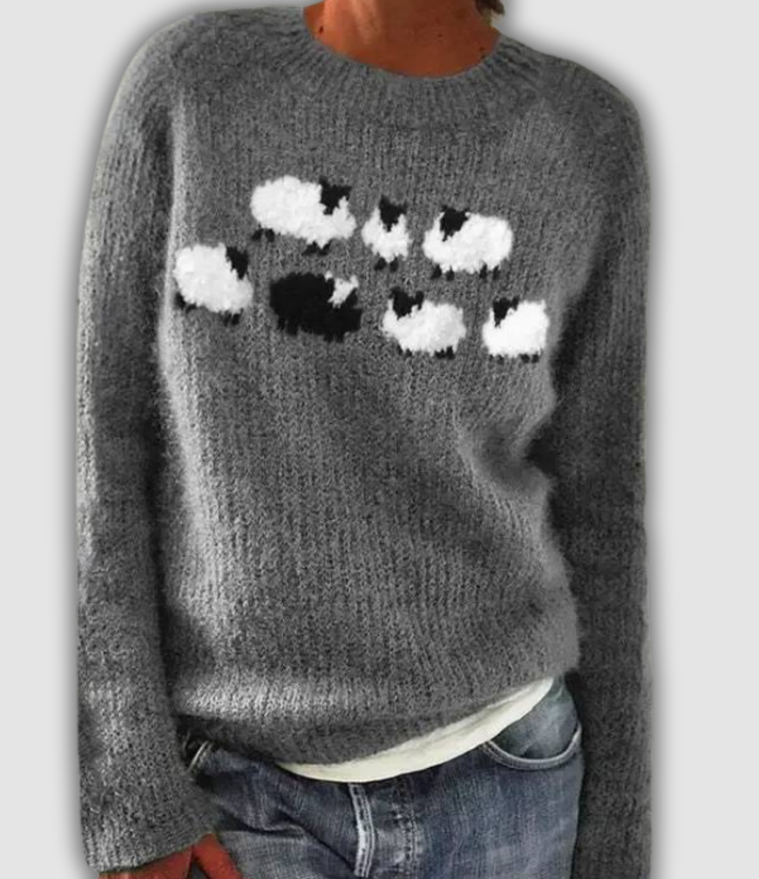 Melissa - Pohodlný Retro Svetřík