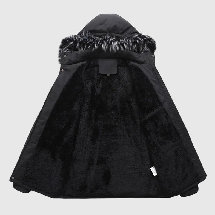 Marek – Prošívaná bunda s kapucí a funkčními detaily