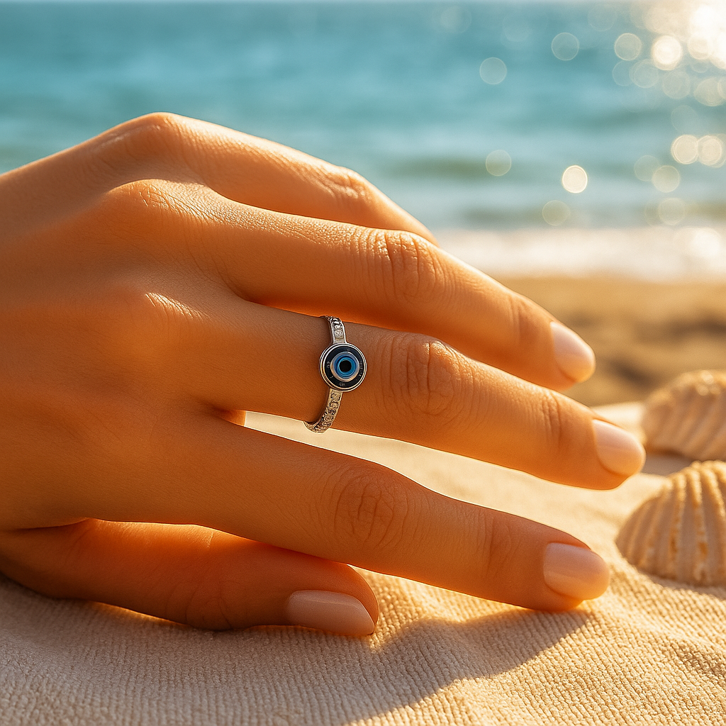 Kaskáda | Stříbrný přílivový prsten