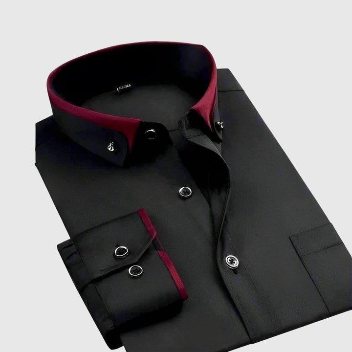 Jan – Košile s kontrastním límcem