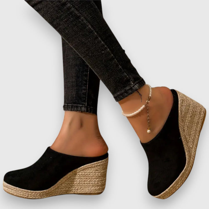 Sienna – Espadrilky na klínovém podpatku