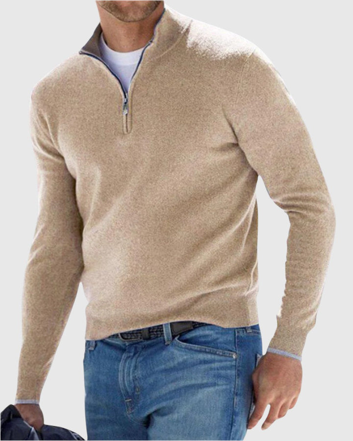 Libuše- Elegantní svetr se zipem