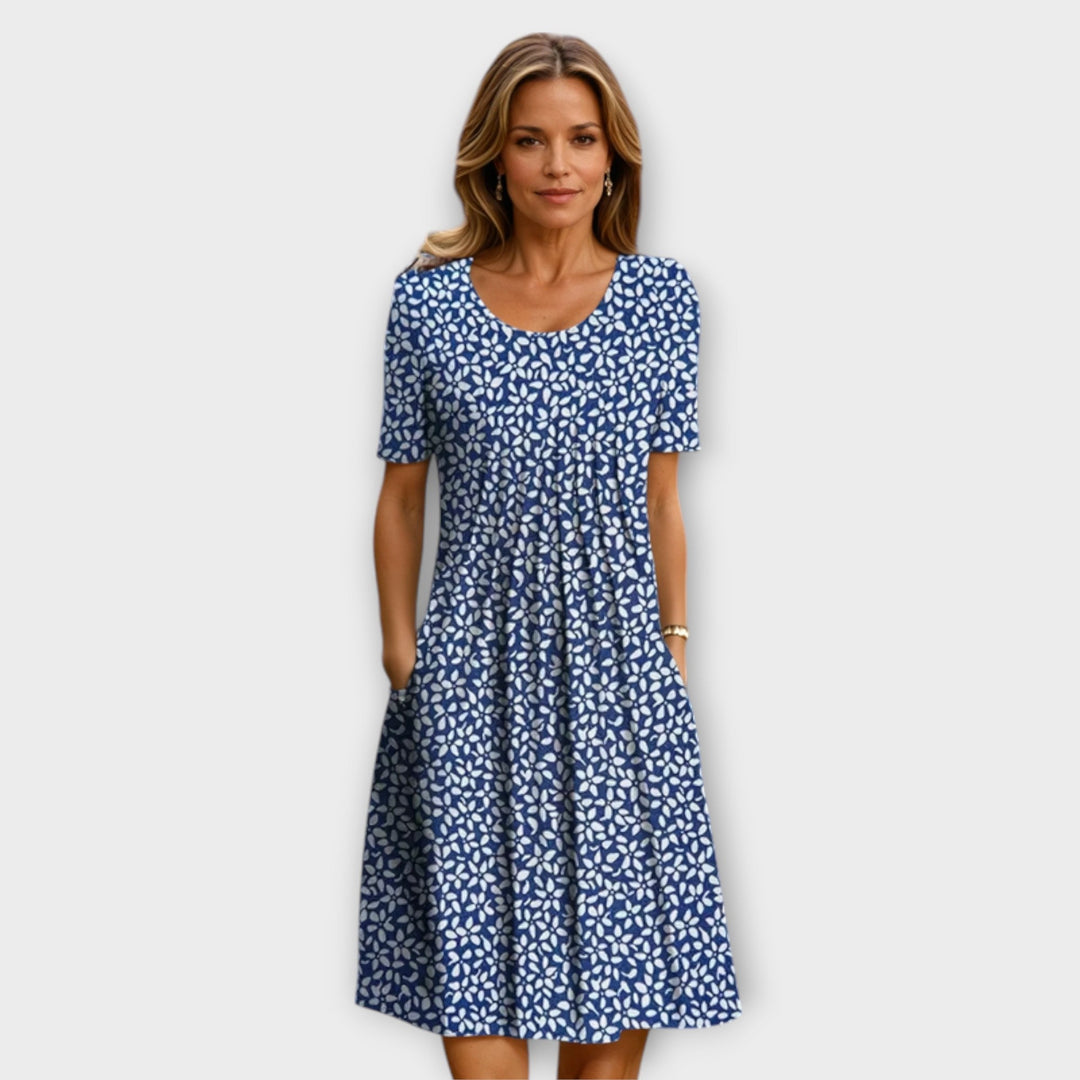 Candice - Stylové šaty s kontrolou bříška