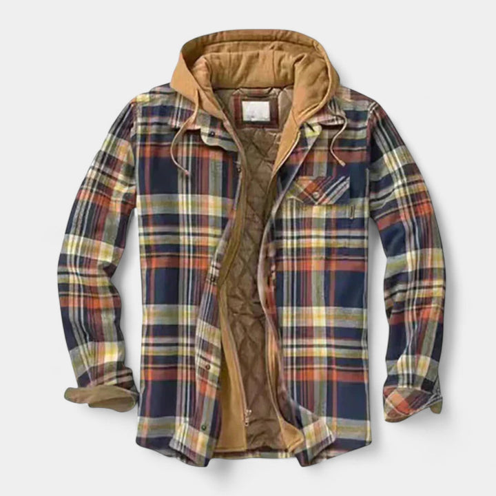 Thomas – Stylová patchworková bunda pro sebevědomé muže