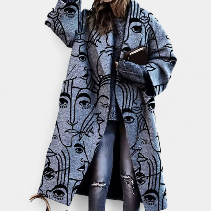 Tereza – Elegantní oboustranný kabát