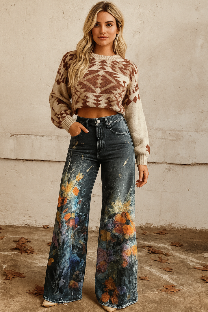 Anna | Vintage Boho Kalhoty