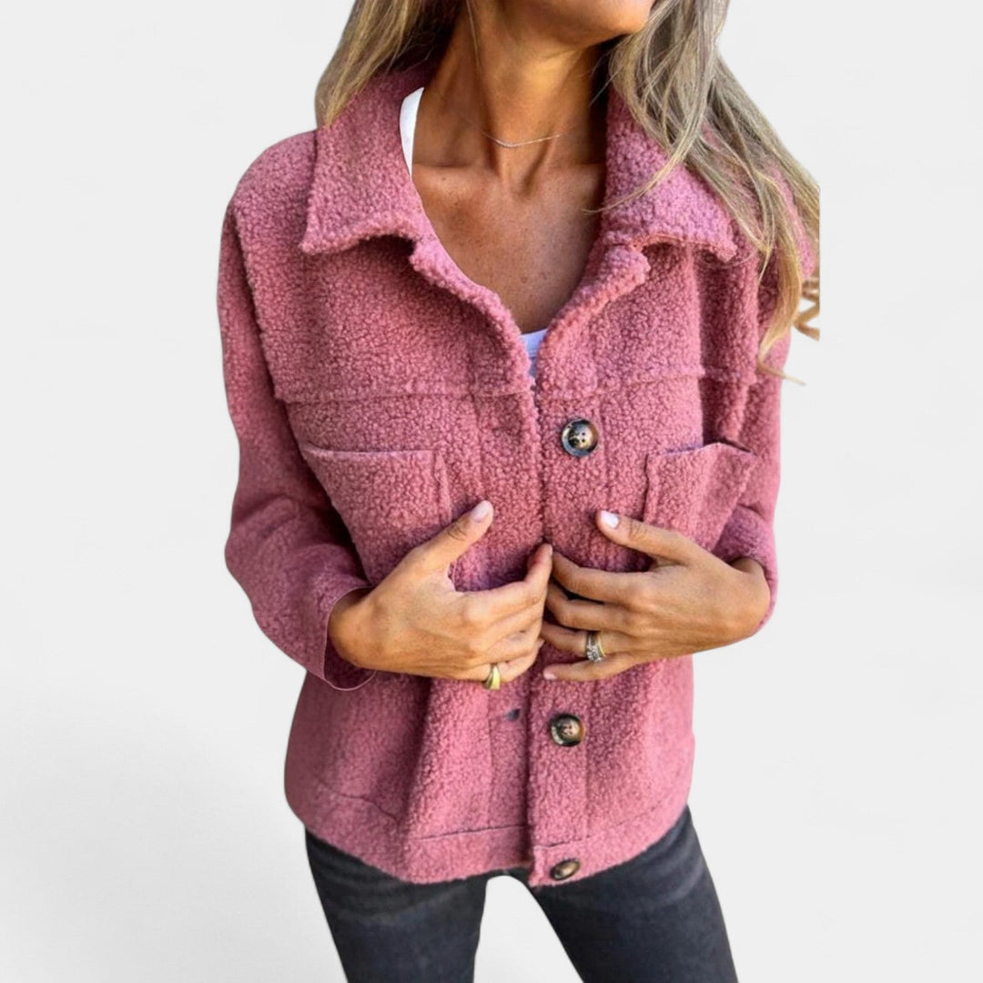 Kristýna – Krátká bunda s klopami