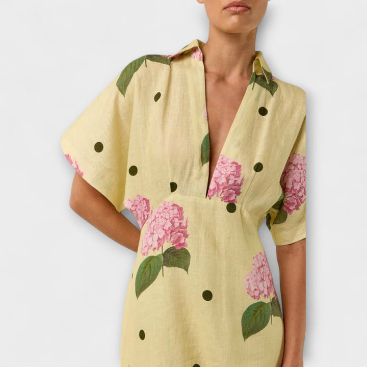 Kayla - Dlouhé splývavé šaty