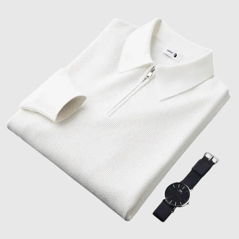 Libuše- Elegantní pánská mikina se zipem