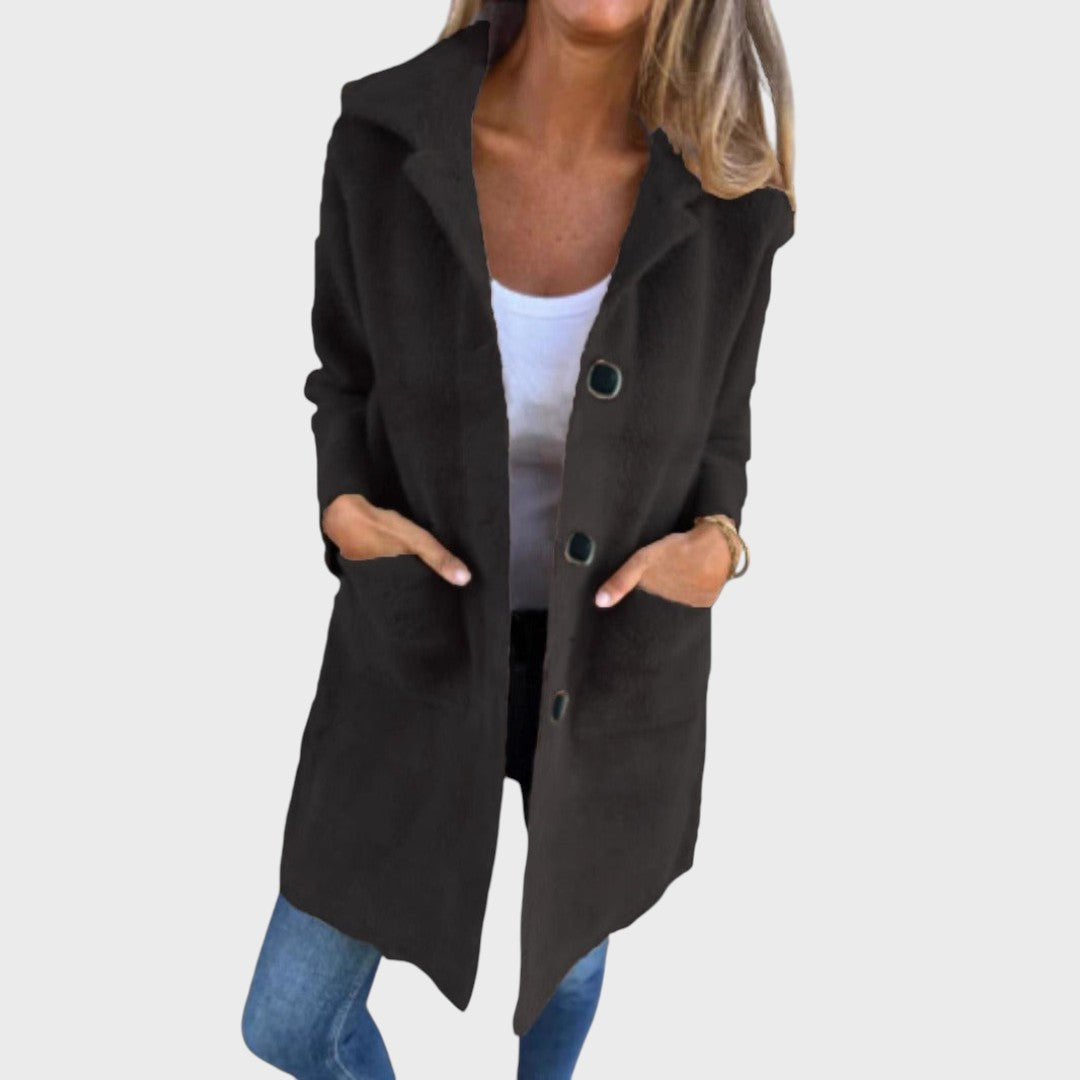 Karolína | Elegantní, hrubý kabát