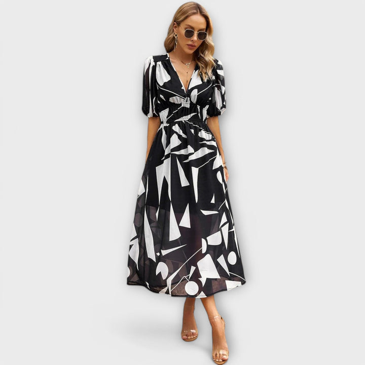 Mathilda - Stylové Midi Šaty