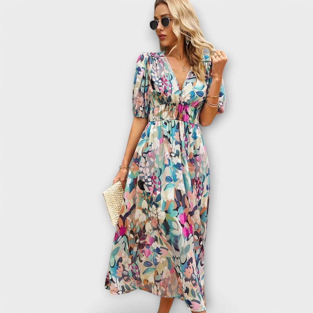 Mathilda - Stylové Midi Šaty